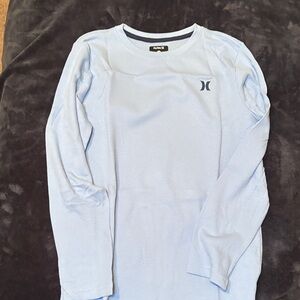 Brand new Hurley Men's Sky Blue Long Sleeve Tee
